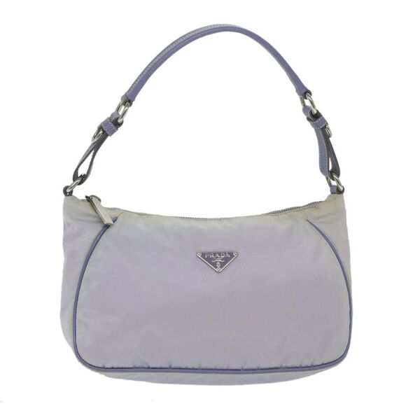 Pre Loved prada Women Purple Handbags - Picture 2 of 8